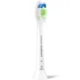 Philips Cabezal de Recambio Sonicare Optimal White W2 HX6062/87 - Pack 2 uds, Elimina Manchas y Placa, Compatible con Mangos de Clic
